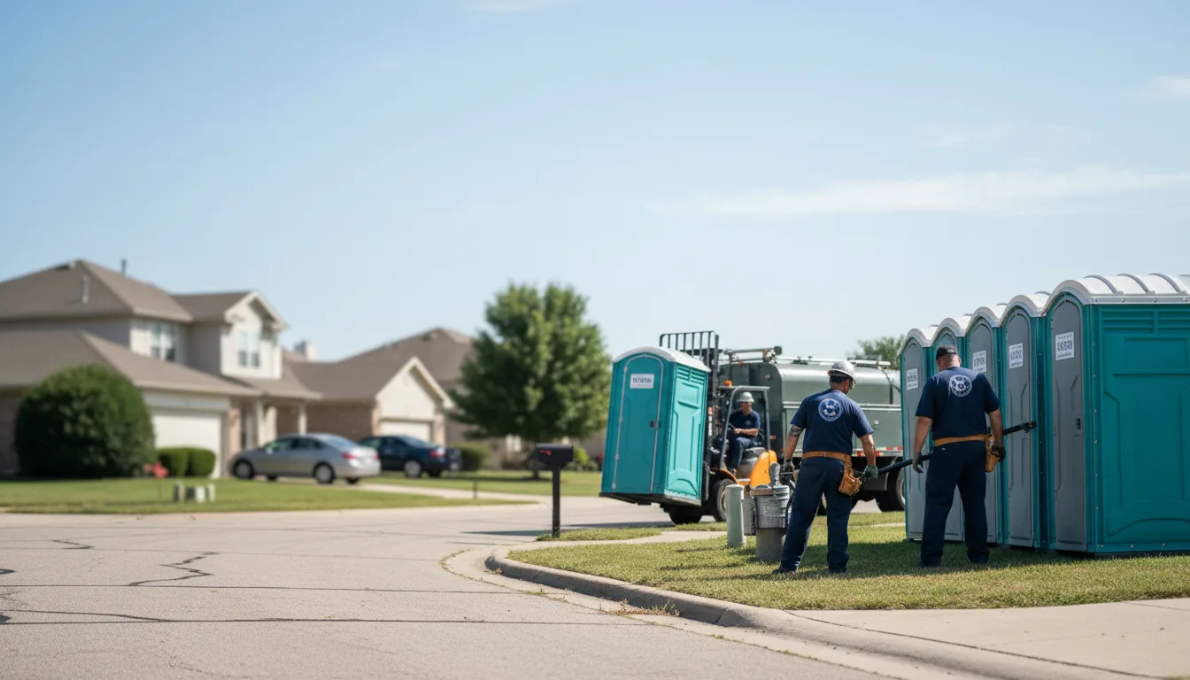 Porta Potty Rental in Chesterville, OH near me